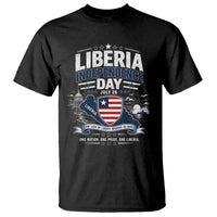Liberia Independence Day July 26 Patriotic Pride T Shirt