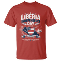Liberia Independence Day July 26 Patriotic Pride T Shirt