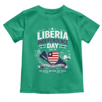 Liberia Independence Day July 26 Patriotic Pride Toddler T Shirt