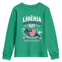 Liberia Independence Day July 26 Patriotic Pride Youth Sweatshirt
