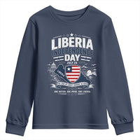 Liberia Independence Day July 26 Patriotic Pride Youth Sweatshirt