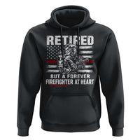 Retired Firefighter Hoodie Fireman Pride 911 Rescue Retirement Gift