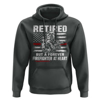 Retired Firefighter Hoodie Fireman Pride 911 Rescue Retirement Gift