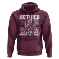 Retired Firefighter Hoodie Fireman Pride 911 Rescue Retirement Gift