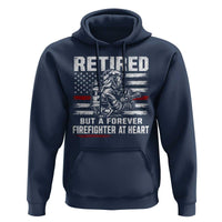Retired Firefighter Hoodie Fireman Pride 911 Rescue Retirement Gift