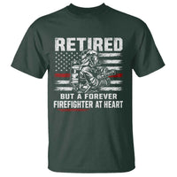 Retired Firefighter T Shirt Fireman Pride 911 Rescue Retirement Gift