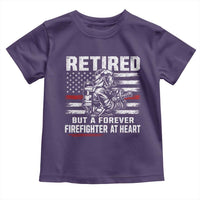 Retired Firefighter Toddler T Shirt Fireman Pride 911 Rescue Retirement Gift