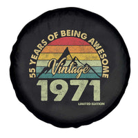 55th Birthday Spare Tire Cover Vintage 1971 Limited Edition 55 Year Old Gift