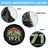 55th Birthday Spare Tire Cover Vintage 1971 Limited Edition 55 Year Old Gift