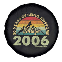 20th Birthday Spare Tire Cover Vintage 2006 Limited Edition 20 Year Old Gift