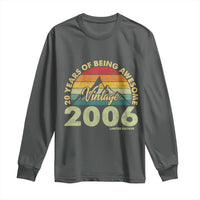 20th Birthday Long Sleeve Shirt Vintage 2006 Limited Edition 20 Year Old Gift