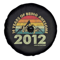 14th Birthday Spare Tire Cover Vintage 2012 Limited Edition 14 Year Old Gift