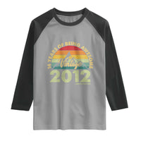 14th Birthday Raglan Shirt Vintage 2012 Limited Edition 14 Year Old Gift