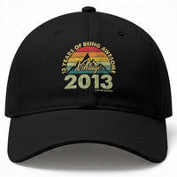 13th Birthday Baseball Cap Vintage 2013 Limited Edition 13 Year Old Gift