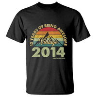 12th Birthday T Shirt Vintage 2014 Limited Edition 12 Year Old Gift