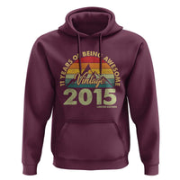 11th Birthday Hoodie Vintage 2015 Limited Edition 11 Year Old Gift