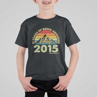 11th Birthday T Shirt For Kid Vintage 2015 Limited Edition 11 Year Old Gift