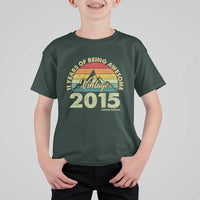 11th Birthday T Shirt For Kid Vintage 2015 Limited Edition 11 Year Old Gift