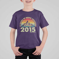 11th Birthday T Shirt For Kid Vintage 2015 Limited Edition 11 Year Old Gift