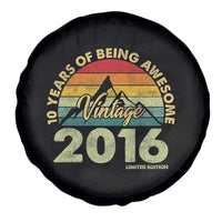 10th Birthday Spare Tire Cover Vintage 2016 Limited Edition 10 Year Old Bday Gift
