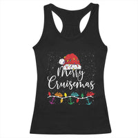 Merry Cruisemas Racerback Tank Top Family Christmas Cruise Holiday Trip - Wonder Print Shop