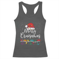 Merry Cruisemas Racerback Tank Top Family Christmas Cruise Holiday Trip - Wonder Print Shop