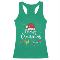 Merry Cruisemas Racerback Tank Top Family Christmas Cruise Holiday Trip - Wonder Print Shop