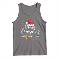 Merry Cruisemas Tank Top Family Christmas Cruise Holiday Trip - Wonder Print Shop