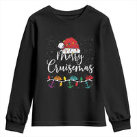 Merry Cruisemas Youth Sweatshirt Family Christmas Cruise Holiday Trip - Wonder Print Shop