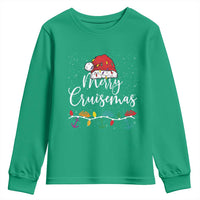 Merry Cruisemas Youth Sweatshirt Family Christmas Cruise Holiday Trip - Wonder Print Shop