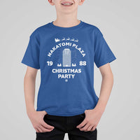 Nakatomi Plaza Christmas Party T Shirt For Kid Funny 80's Movie Xmas Party - Wonder Print Shop