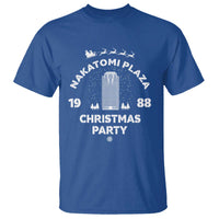 Nakatomi Plaza Christmas Party T Shirt Funny 80's Movie Xmas Party - Wonder Print Shop