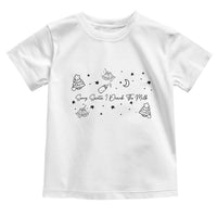 Sorry Santa I Drank The Milk Toddler T Shirt Newborn Baby First Xmas - Wonder Print Shop