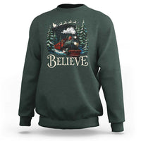Polar Express Sweatshirt Christmas Believe - Wonder Print Shop