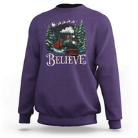 Polar Express Sweatshirt Christmas Believe - Wonder Print Shop