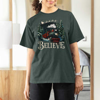 Polar Express T Shirt For Women Christmas Believe - Wonder Print Shop