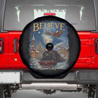 Polar Express Spare Tire Cover Retro Vintage Christmas Believe - Wonder Print Shop