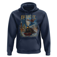Polar Express Hoodie Retro Vintage Christmas Believe - Wonder Print Shop