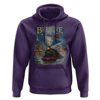 Polar Express Hoodie Retro Vintage Christmas Believe - Wonder Print Shop