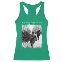 Funny Christmas Movie Racerback Tank Top Funny Kevin Home Xmas Meme Alone - Wonder Print Shop