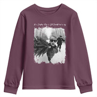 Funny Christmas Movie Youth Sweatshirt Funny Kevin Home Xmas Meme Alone - Wonder Print Shop