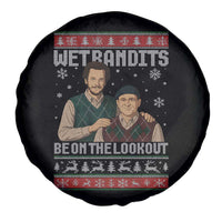 Ugly Christmas Movie Spare Tire Cover Funny Wet Bandits Home Xmas Alone - Wonder Print Shop