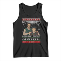 Ugly Christmas Movie Tank Top Funny Wet Bandits Home Xmas Alone - Wonder Print Shop