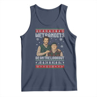 Ugly Christmas Movie Tank Top Funny Wet Bandits Home Xmas Alone - Wonder Print Shop