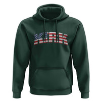 Kirk Hoodie American Flag Charlie Kirk Last Name Surname Team - Wonder Print Shop