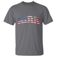 Kirk T Shirt American Flag Charlie Kirk Last Name Surname Team - Wonder Print Shop