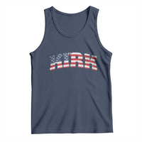 Kirk Tank Top American Flag Charlie Kirk Last Name Surname Team - Wonder Print Shop