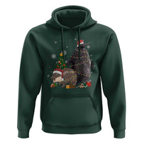 Christmas Pesto and Moo Deng Friendship Hoodie King Penguin Baby Hippo Viral Meme