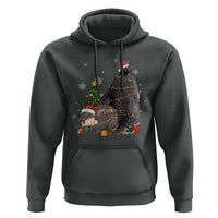 Christmas Pesto and Moo Deng Friendship Hoodie King Penguin Baby Hippo Viral Meme