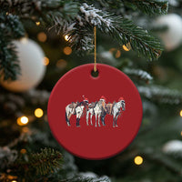 Horse Xmas Christmas Ornament Western Cowboy Cowgirl Howdy Country - Wonder Print Shop
